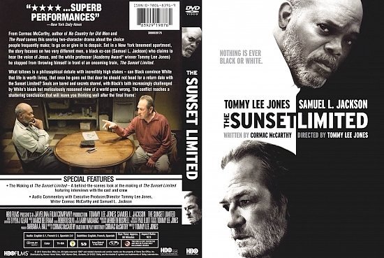 dvd cover The Sunset Limited (2011) WS R1