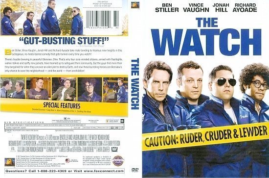 dvd cover The Watch R1