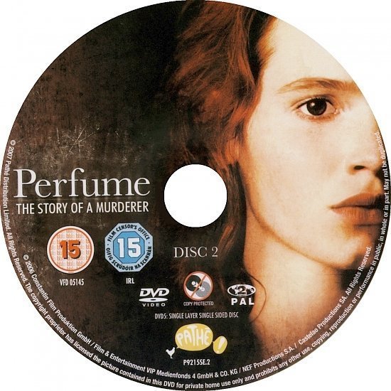dvd cover Perfume: The Story Of A Murderer (2006) R2
