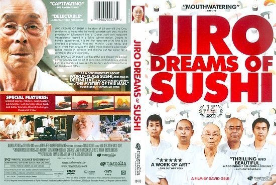 dvd cover Jiro Dreams Of Sushi