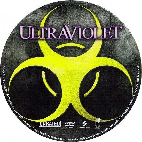 dvd cover Ultraviolet (2006) UR WS R1