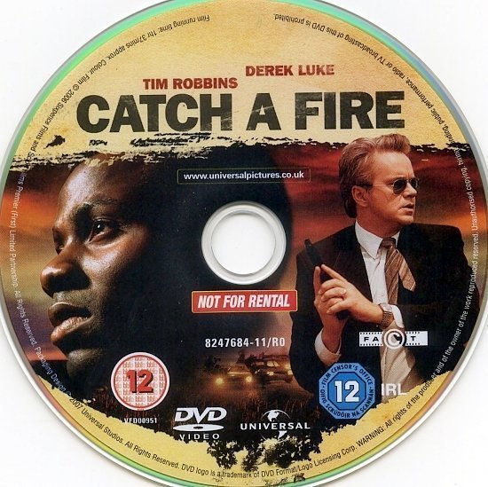 dvd cover Catch A Fire (2006) WS R1 & R4