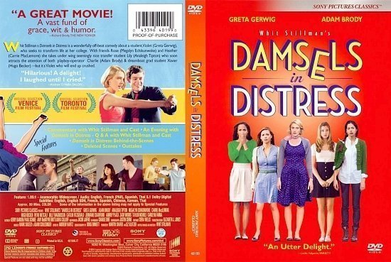 dvd cover Damsels In Distress