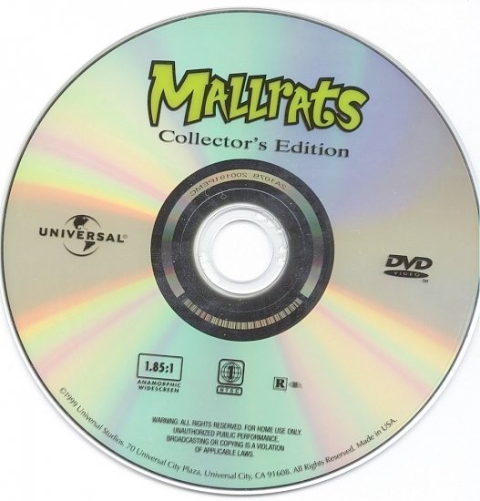dvd cover Mallrats (1995) CE WS R1