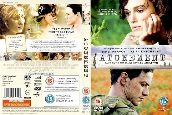 dvd cover Atonement (2007) WS R2