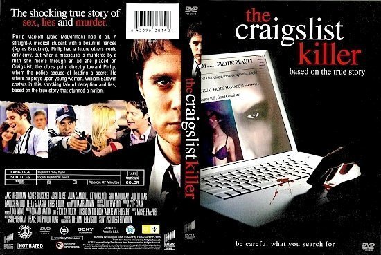 dvd cover The Craigslist Killer (2011) WS R1