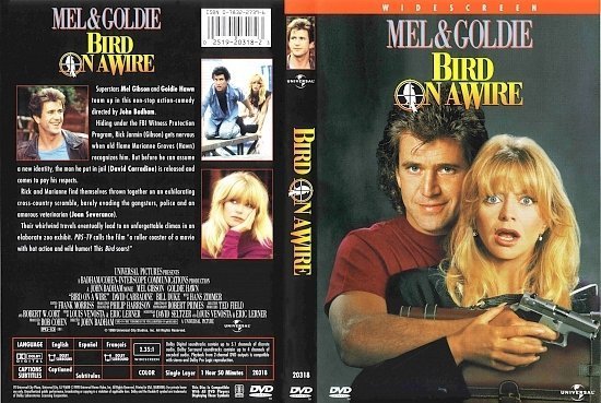 dvd cover Bird on a Wire (1990) WS R1
