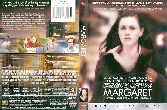 dvd cover Margaret (2011) R1