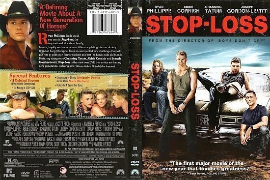 dvd cover Stop-Loss (2008) WS R1