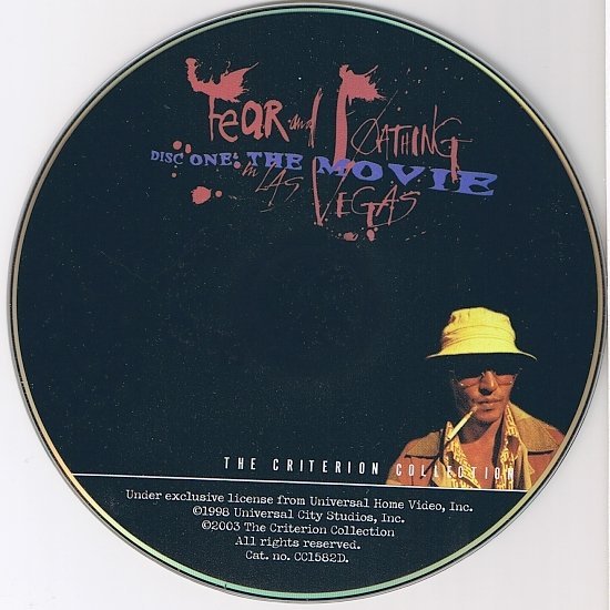 dvd cover Fear and Loathing In Las Vegas (1998) SE R1