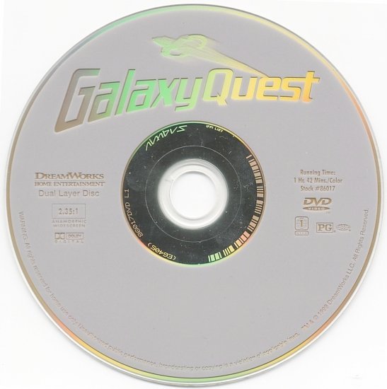 dvd cover Galaxy Quest (1999) WS R1