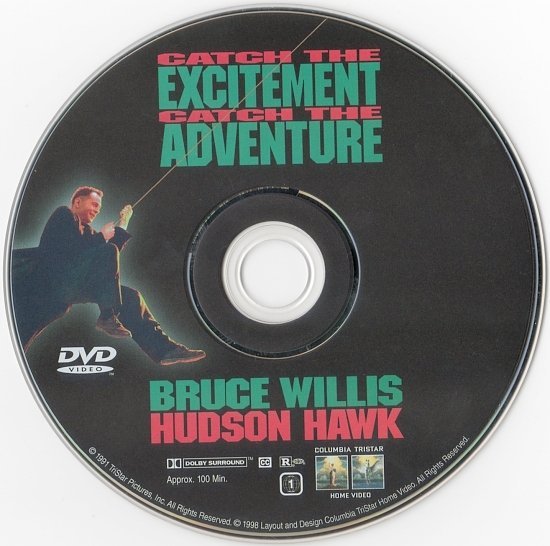 dvd cover Hudson Hawk (1991) R1