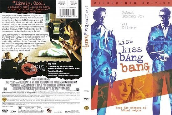 dvd cover Kiss Kiss Bang Bang (2005) WS R1
