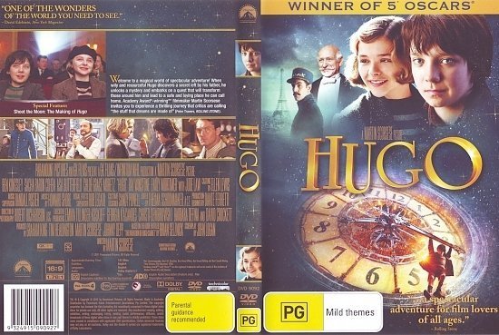 dvd cover Hugo (2011) WS R4