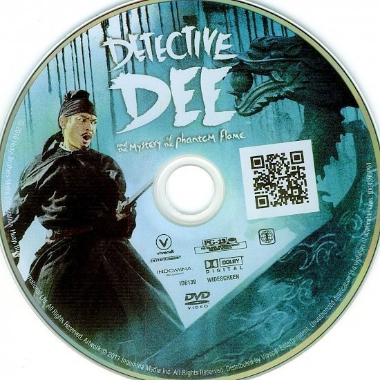 dvd cover Detective Dee And The Mystery of the Phantom Flame (2010) R1