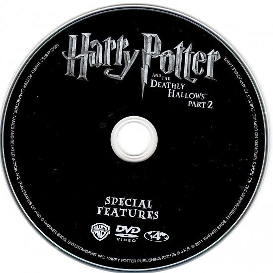 dvd cover Harry Potter And The Deathly Hallows: Part 2 (2011) WS CE R4