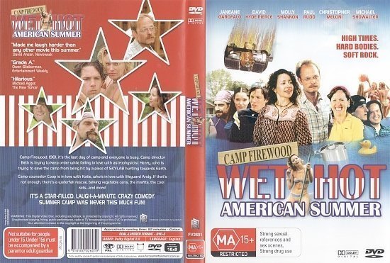 dvd cover Wet Hot American Summer (2001) WS R4