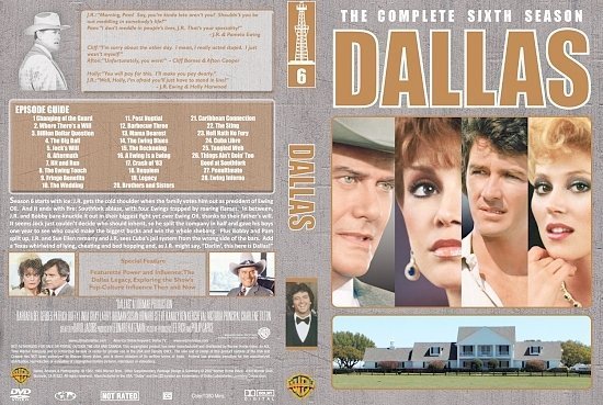 dvd cover Dallas: The Original Series Season 6