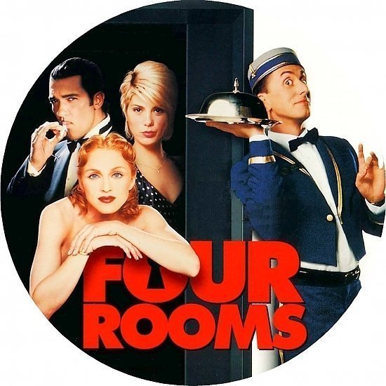 dvd cover Four Rooms (1995) WS R1