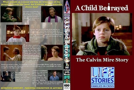 dvd cover A Child Betrayed: The Calvin Mire Story (1994-TV) Custom