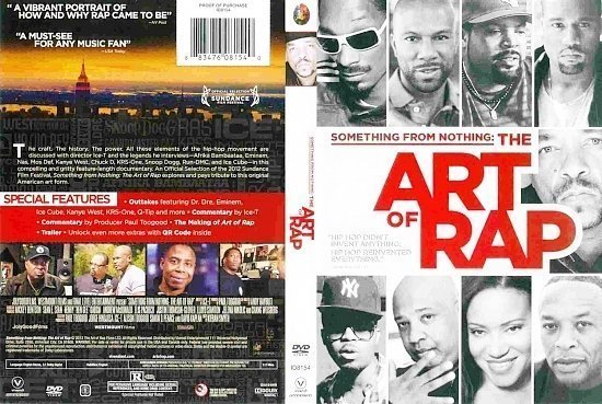 dvd cover Something From Nothing The Art Of Rap
