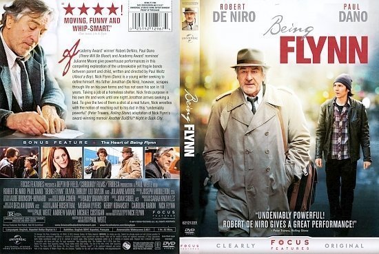 dvd cover Being Flynn
