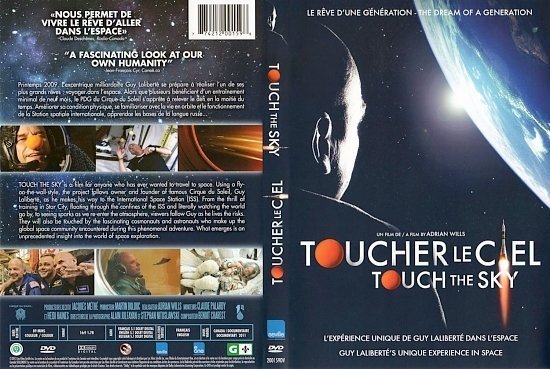 dvd cover Toucher le ciel Touch the Sky
