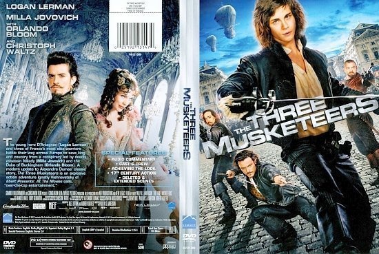 dvd cover Three Musketeers
