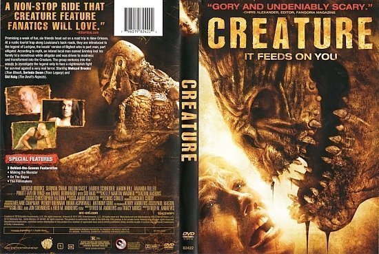 dvd cover CREATURE
