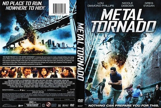 dvd cover Metal Tornado