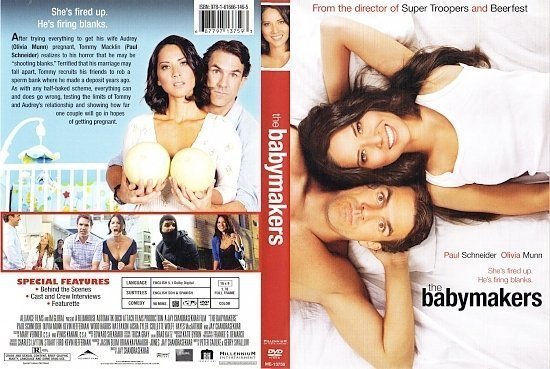 dvd cover The Babymakers