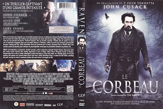 dvd cover Le Corbeau The Raven