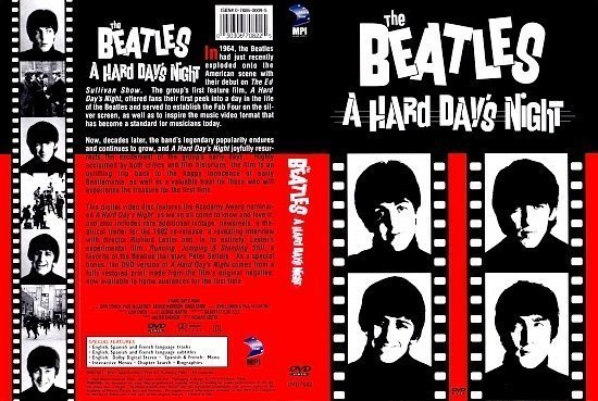 dvd cover A Hard Day's Night (1964) R0