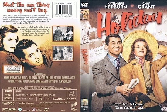 dvd cover Holiday (1938) FS R1