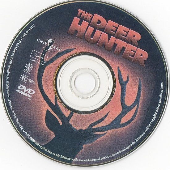 dvd cover The Deer Hunter (1978) WS R1