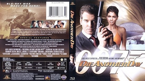 dvd cover Die Another Day Blu-Ray