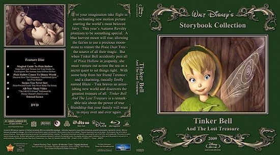 dvd cover Tinker Bell ATLT Combo