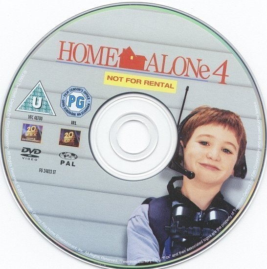 dvd cover Home Alone 3 / Home Alone 4 (1997/2002) R2