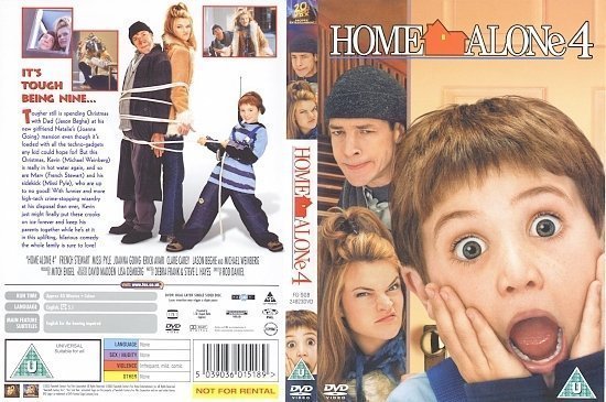 dvd cover Home Alone 3 / Home Alone 4 (1997/2002) R2