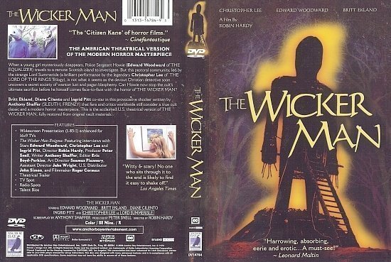 dvd cover The Wicker Man (1973) R1