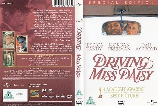 dvd cover Driving Miss Daisy (1989) SE R2