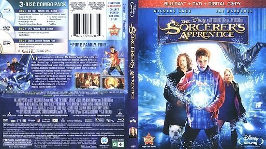 dvd cover The Sorcerer's Apprentice (2010) Blu-Ray Cover