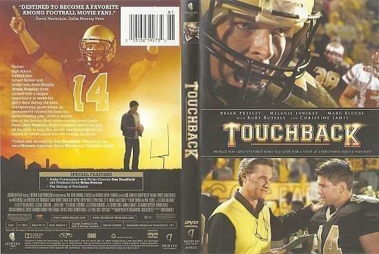 dvd cover Touchback (2011) WS R1