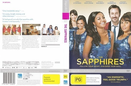 dvd cover The Sapphires R4