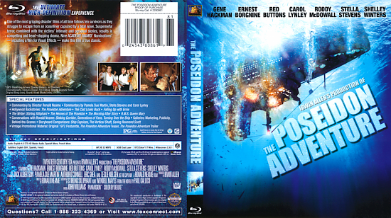 dvd cover The Poseidon Adventure