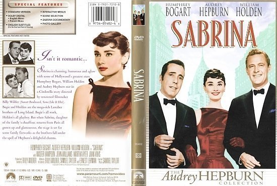 dvd cover Sabrina (1954) FS R1
