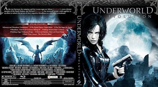 dvd cover Underworld: Evolution
