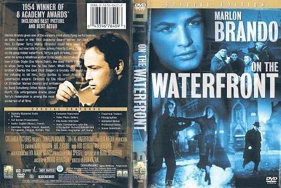 dvd cover On the Waterfront (1954) FS R1