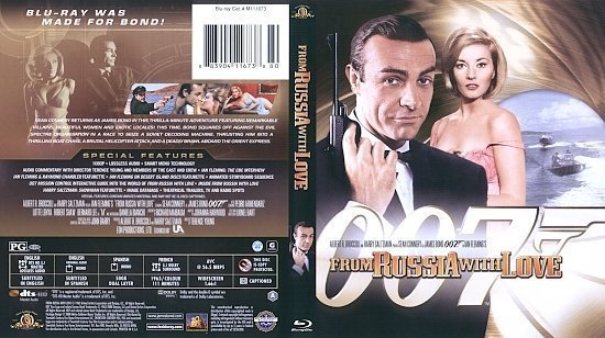 dvd cover From Russia With Love (1963) Blu-Ray