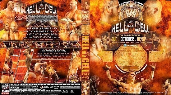 dvd cover WWE Hell In A Cell